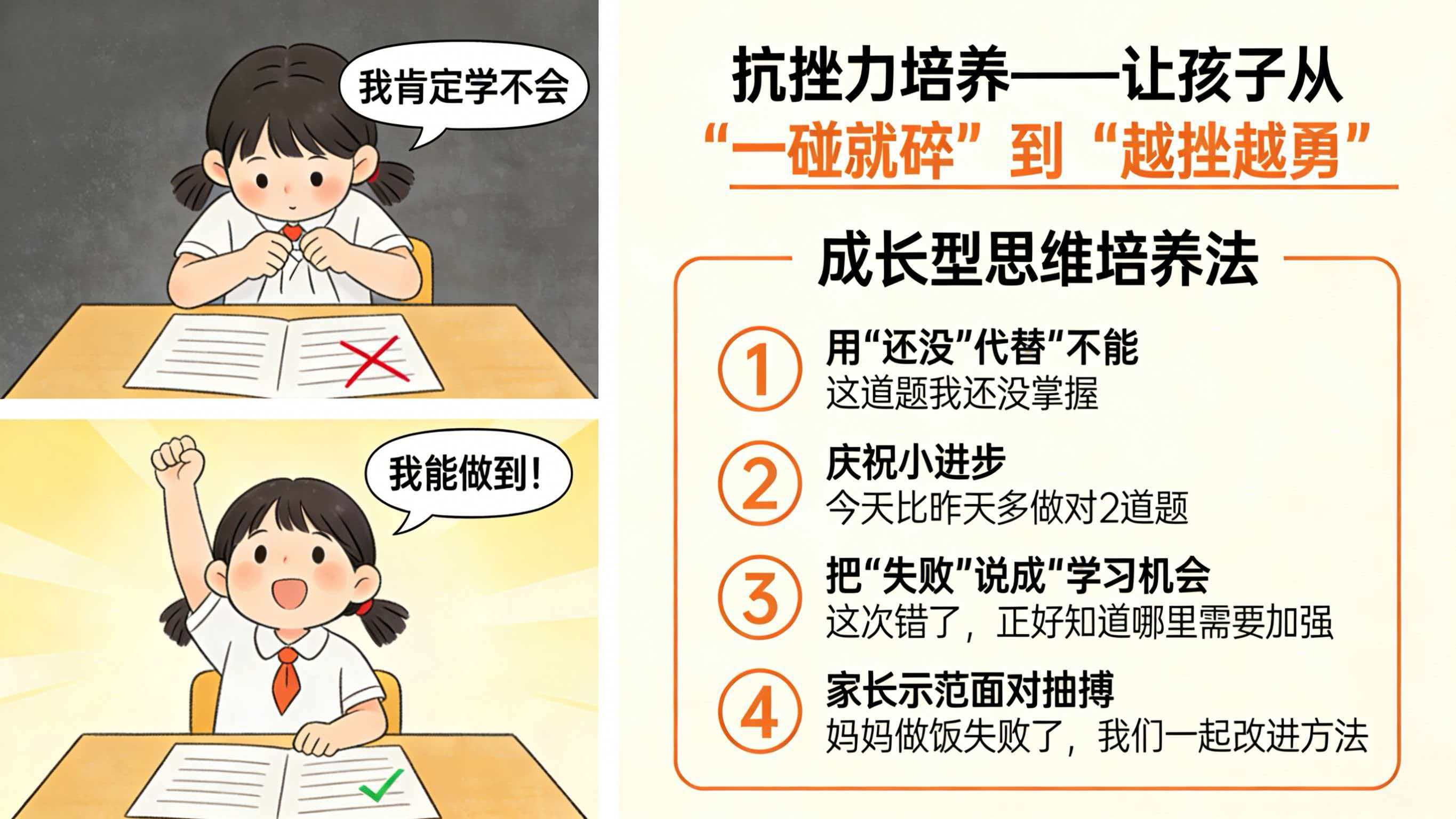 抗挫力培养——让孩子从一碰就碎到越挫越勇