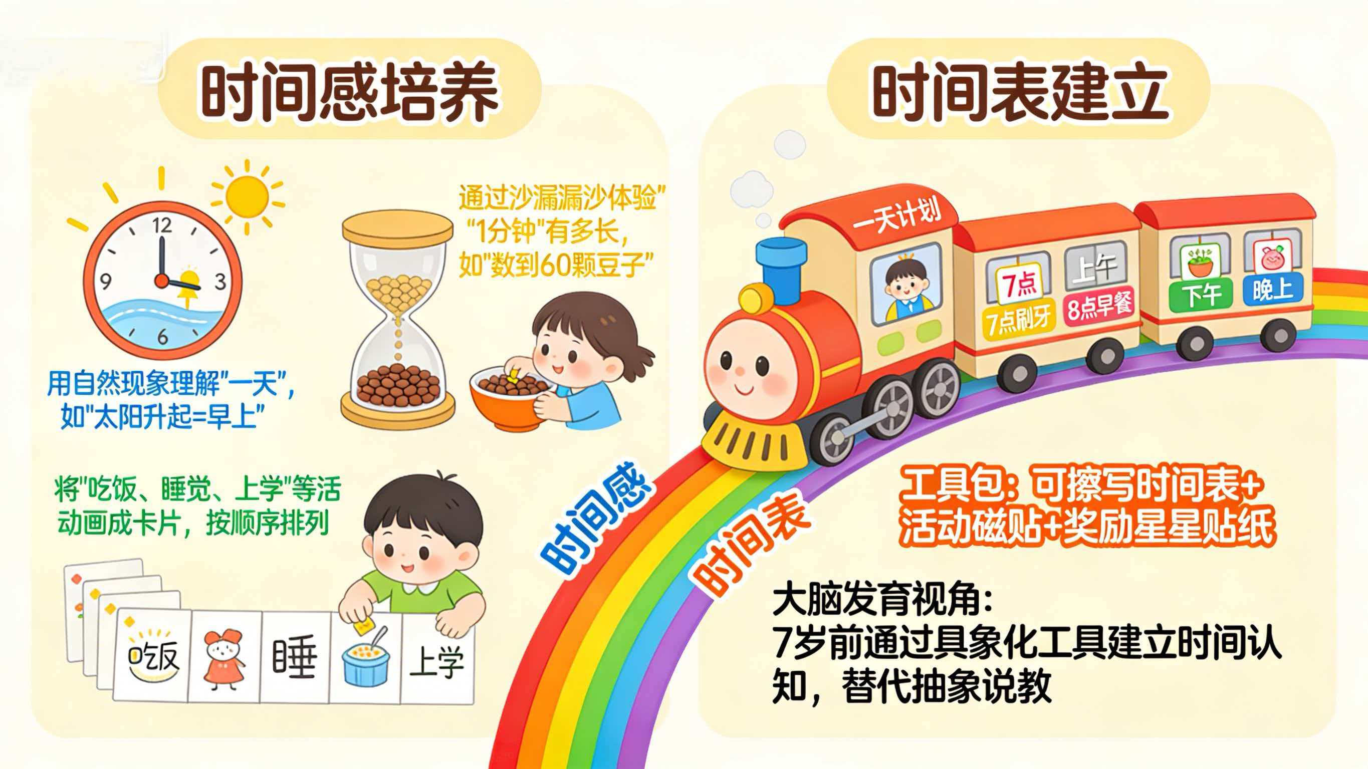 时间管理启蒙——帮孩子建立时间感与时间表
